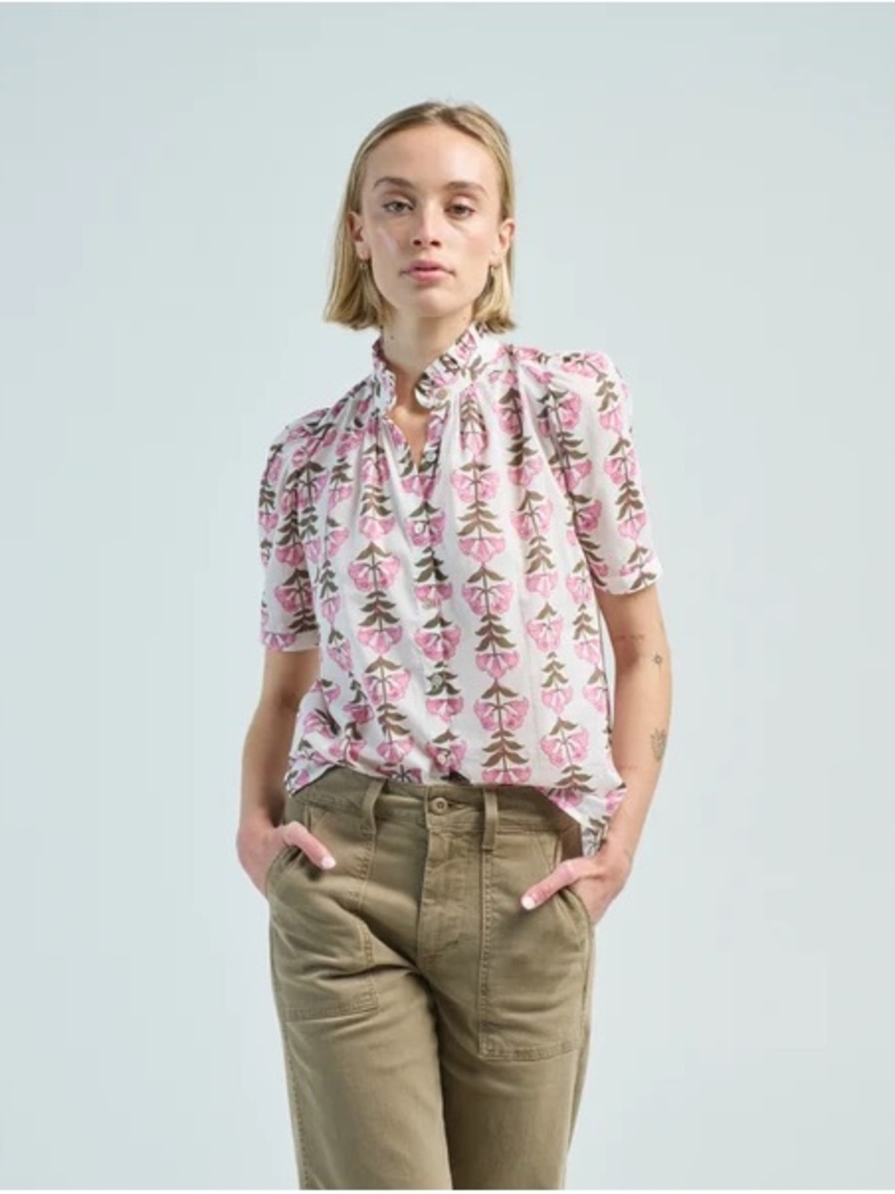 Alix of Bohemia Trumpet Lily Top READ